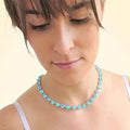 Single Row Swarovski Crystals Necklace - TCG London