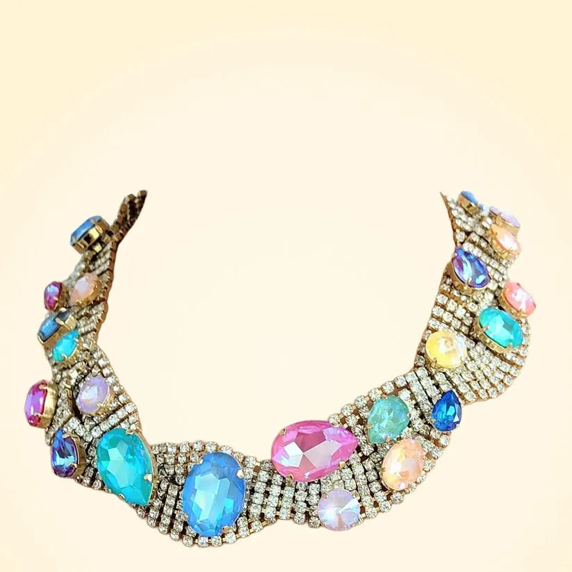 Swarovski Crystals Enchantment Statement Necklace - TCG London