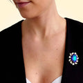 Swarovski Crystals Dream Statement Brooch - TCG London