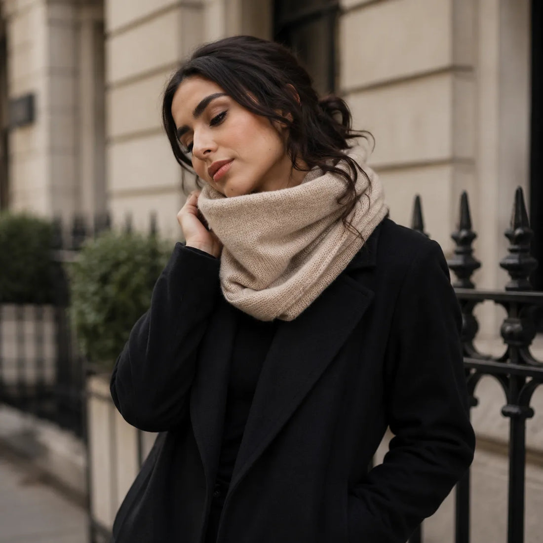 Scottish Cashmere Luxury Snood - TCG London