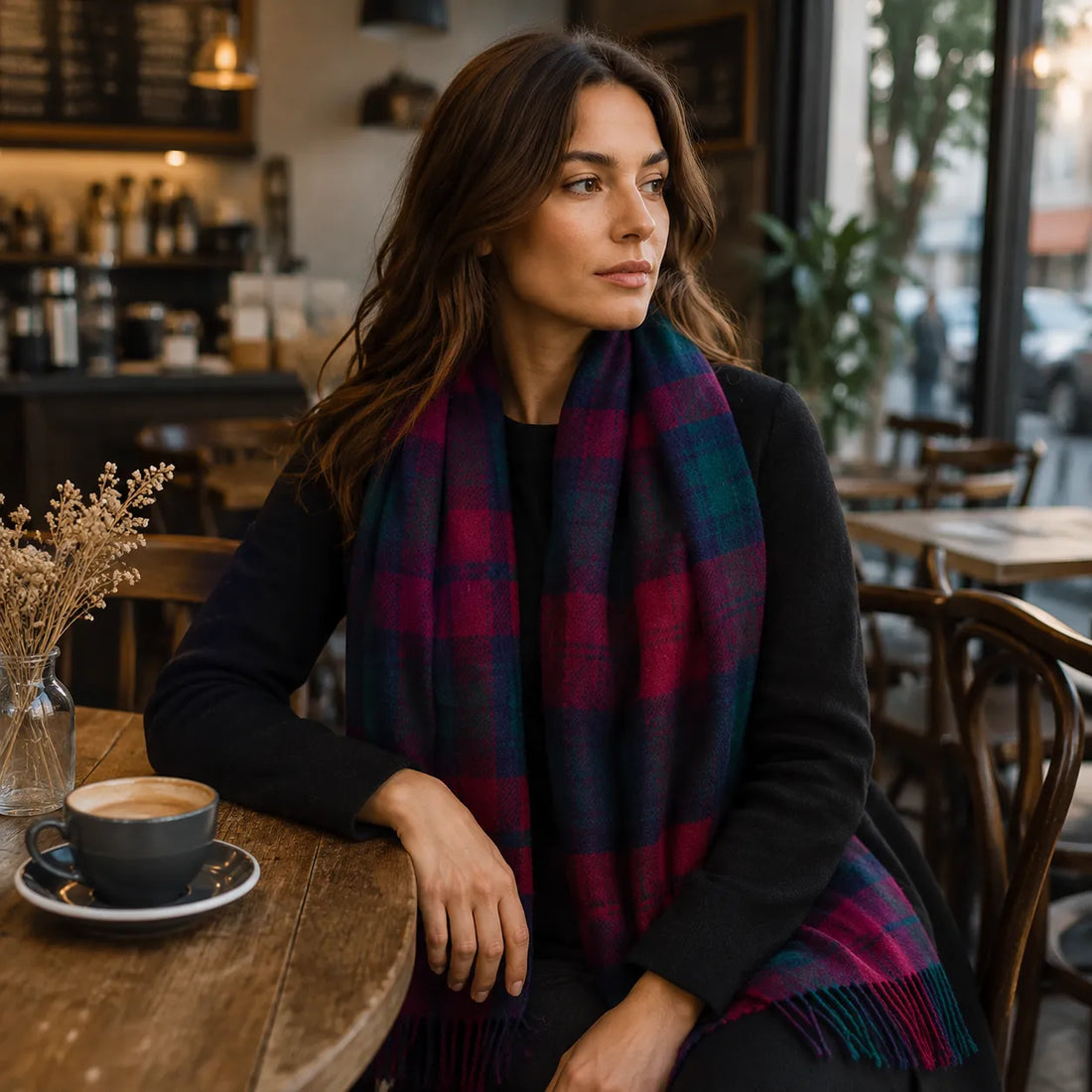 Large Pure Lambswool Scarves - TCG London