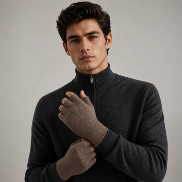 Scottish Cashmere Fingerless Gloves