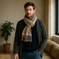 Camel Thomson Pashmina Scarf - TCG London