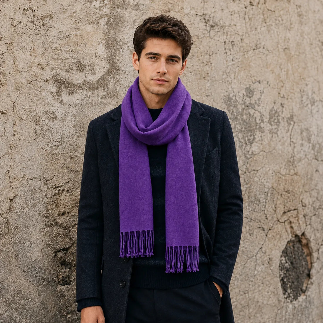 Cashmere and Silk Pashmina Scarf - TCG London
