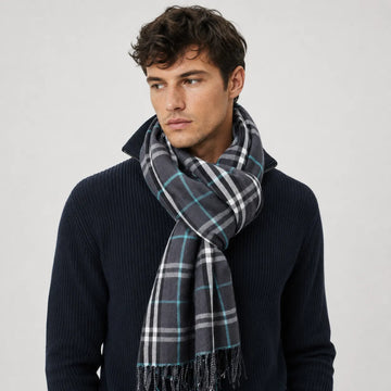 Grey Thomson Large Pashmina Scarf - TCG London