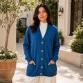 Loose Fit Cashmere Long Cardigan by Ballantyne - TCG London