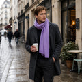 Large Lambswool and Silk Knitted Scarves - TCG London