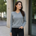Classic Fit V-Neck Cashmere Jumper - TCG London