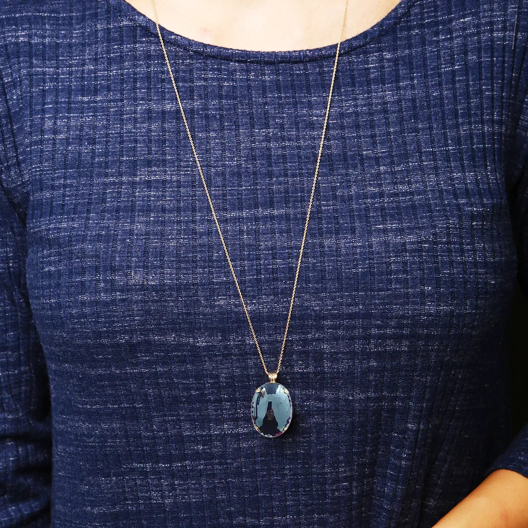 Large Oval Pendant - TCG London
