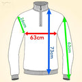 Relaxed Fit Cashmere Zip Neck Jumper - TCG London