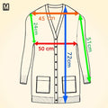 Loose Fit Cashmere Long Cardigan - TCG London