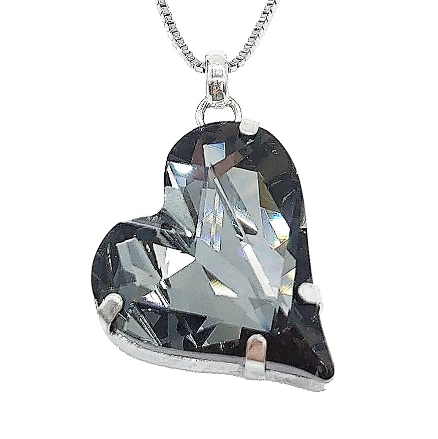 Swarovski Crystals Heart Pendant - TCG London