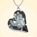 Swarovski Crystals Heart Pendant - TCG London