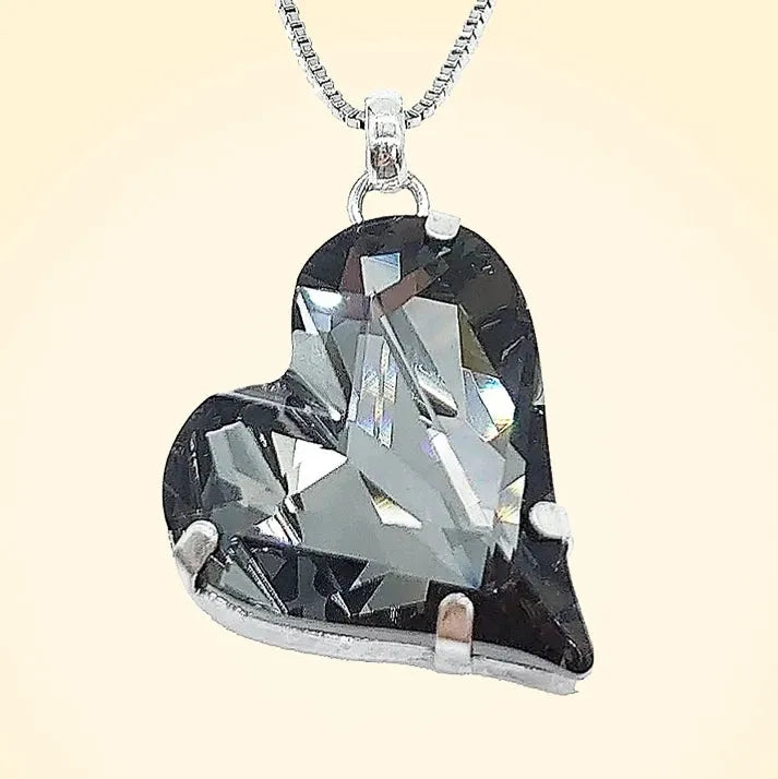 Swarovski Crystals Heart Pendant - TCG London