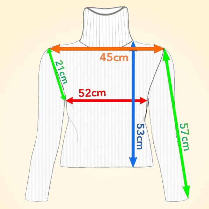 Cashmere Ribbed Roll Neck Jumper - TCG London