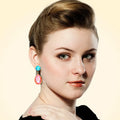 Swarovski Crystals Angelina Earrings - TCG London