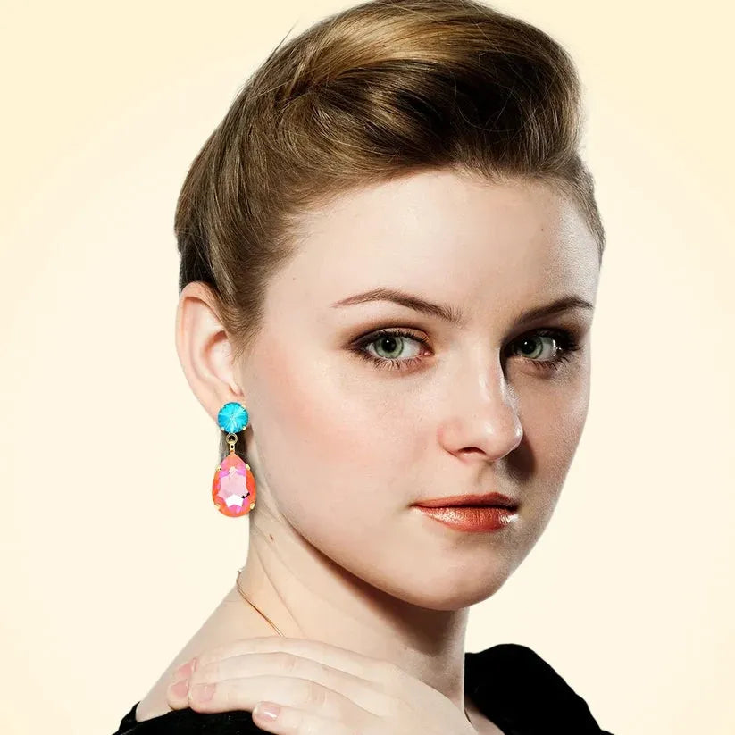 Swarovski Crystals Angelina Earrings - TCG London