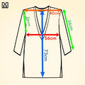 Loose Fit Cashmere V-Neck Long Tunic - TCG London