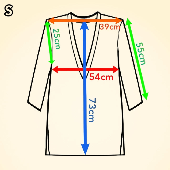 Loose Fit Cashmere V-Neck Long Tunic - TCG London