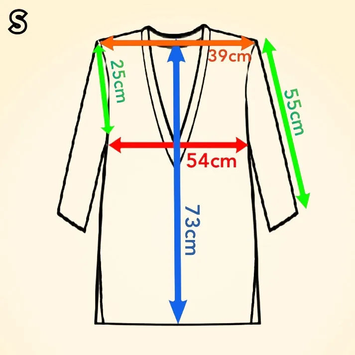 Loose Fit Cashmere V-Neck Long Tunic - TCG London