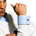 Swarovski Crystals Daisy Cufflinks - TCG London