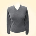 Cashmere V-Neck Jumper - TCG London