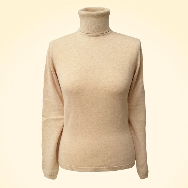 Cashmere Roll Neck Jumper - TCG London
