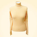 Cashmere Ribbed Roll Neck Jumper - TCG London