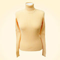 Cashmere Ribbed Roll Neck Jumper - TCG London