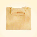 Cashmere Ribbed Roll Neck Jumper - TCG London
