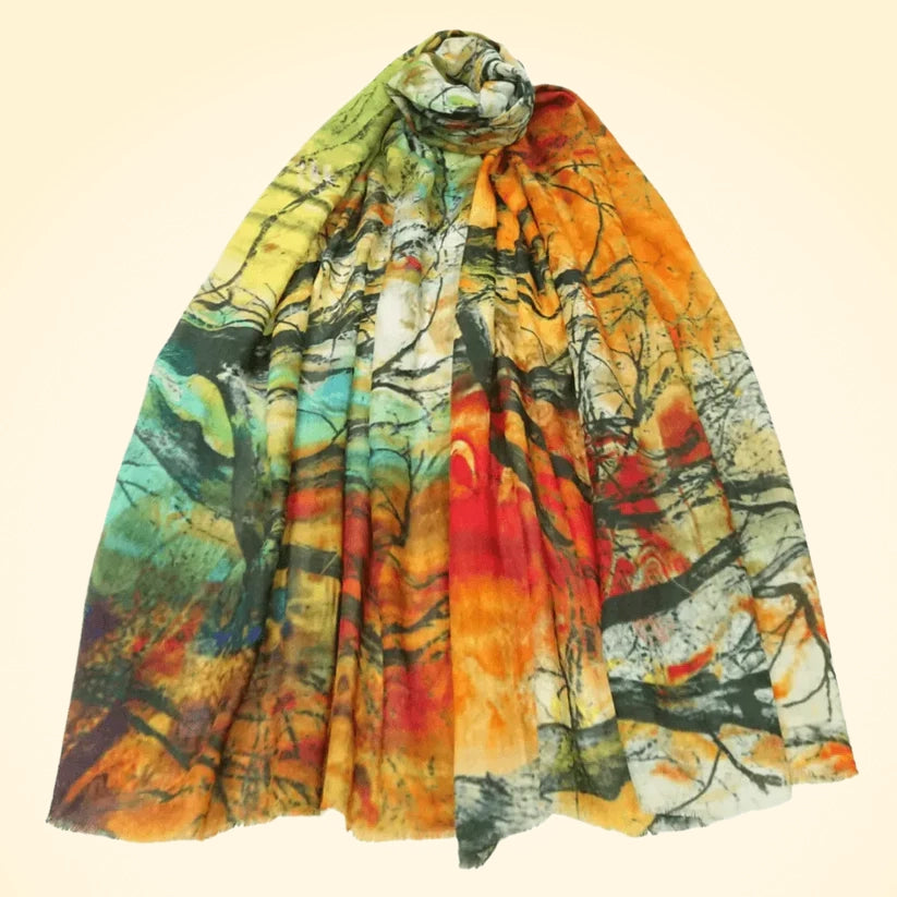 Large Pashmina Printed Stole - TCG London