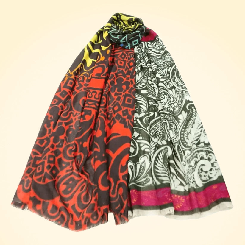Large Pashmina Printed Stole - TCG London