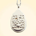 Large Swarovski Crystals Teardrop Pendant - TCG London