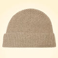 Scottish Cashmere Ribbed Beanies - TCG London