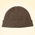 Scottish Cashmere Ribbed Beanies - TCG London
