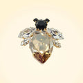 Swarovski Crystals Large Bee Brooch - TCG London