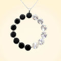 Bicolour Swarovski Crystals Necklace - TCG London