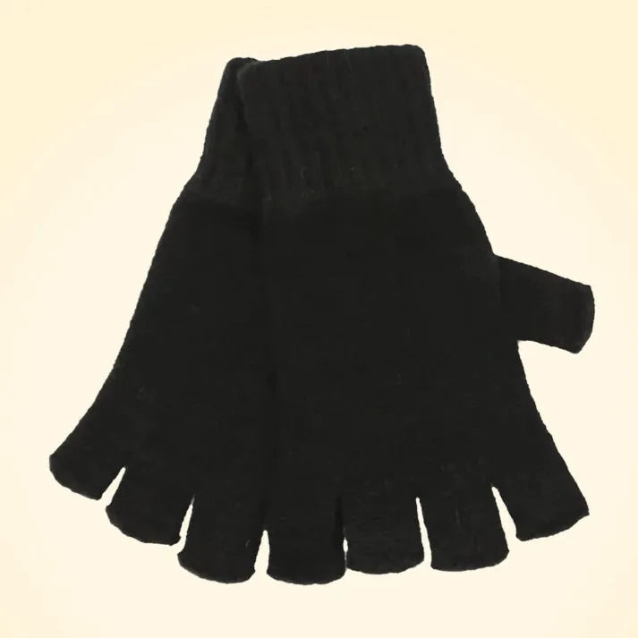 Scottish Cashmere Fingerless Gloves - TCG London