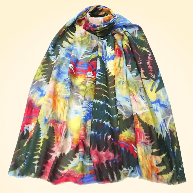 Large Pashmina Printed Stole - TCG London