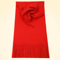 Plain Scottish Cashmere Scarves - TCG London