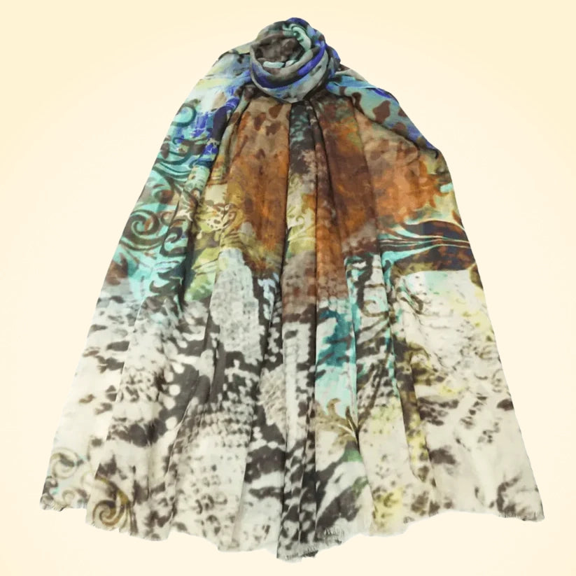 Large Pashmina Printed Stole - TCG London