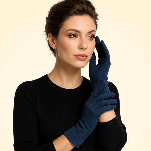 Slim Fit Cashmere Gloves - TCG London