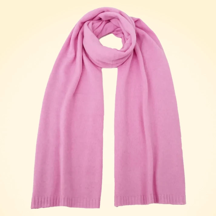 Large Lambswool and Silk Knitted Scarves - TCG London