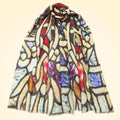 Large Pashmina Printed Stole - TCG London