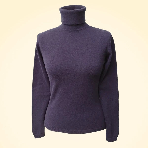 Cashmere Roll Neck Jumper - TCG London