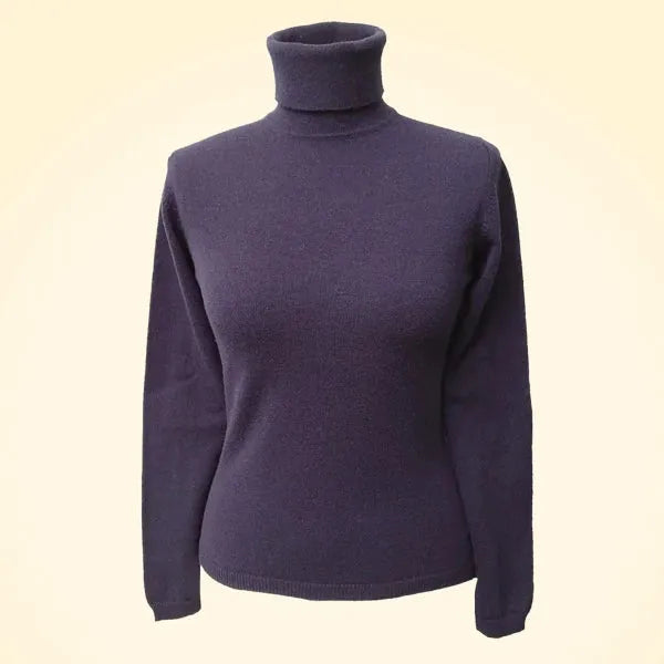 Cashmere Roll Neck Jumper - TCG London
