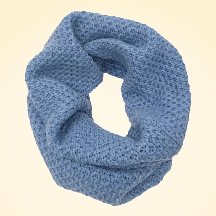 Scottish Cashmere Textured Snood - TCG London