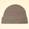 Scottish Cashmere Ribbed Beanies - TCG London