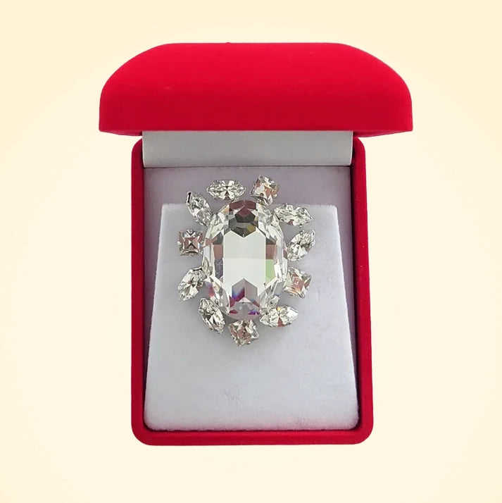 Swarovski Crystals Dream Lapel Brooch - TCG London