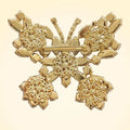 Large Swarovski Crystals Butterfly Statement Brooch - TCG London